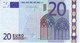 (Billets). 20 Euros 2002 Serie H, R031E3, N° H 58752367515,  Signature 3 Mario Draghi Leger Pli - 20 Euro