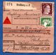 Colis Postal  -  Départ Strasbourg 4  - Pour Waldheim   --  24/11/1943 - Briefe U. Dokumente