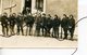 CARTE PHOTO. CPA. Photo De Groupe Soldats. Chasseur Alpin. Col Numéro 28. GRENOBLE - Photographie