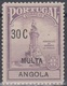 Angola Zwangszuschlagsportomarken 1925 Pombal ZP3 30 C Ungebraucht - Angola