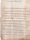 1771 - Marque Nimes, Gard Sur Lettre Avec Correspondance  De 3 Pages Vers Aubenas, Ardèche - Règne De Louis XV - 1701-1800: Vorläufer XVIII