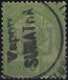 Tunisie N°22 5c Vert Jaune Oblitération Maritime "Vapor Sumatra" Sur Timbres -Rareté-! Signé Calves - Usados