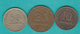 Mozambique - Portuguese Colony - 10, 20 & 50 Centavos - 1936 (KMs 63-65) - Mozambique