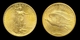 COPIE - 1 Pièce Plaquée OR Sous Capsule ! ( GOLD Plated Coin ) - 20 Dollars Saint Gaudens 1908 S - 20$ - Double Eagles - 1907-1933: Saint-Gaudens