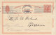 Denmark UPU Postal Stationery Ganzsache Fr. VIII. TMS Cds. KJØBENHAVN K.K.B. 1908 PFORZHEIM REadressed TURNAI In Böhmen - Entiers Postaux