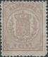 OLANDA-HOLLAND-NEDERLAND 1869-National Arms,½ C,brown Violet-Perf 13¼-Not Used,Mint,Value:€25,00 - Ongebruikt