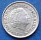 NETHERLANDS ANTILLES - Silver 1/10 Gulden 1963 KM# 3 Juliana - Edelweiss Coins - Netherlands Antilles