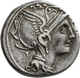 Appius Claudius Ap.f.C.n. Pulcher (111/110 V.Chr): Appius Claudius Pulcher 111/111 V. Chr.: AR Denar - Other & Unclassified