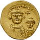 Heraclius (608 - 610 - 641): Heraclius 610-641: Gold-Solidus, Constantinopel, 4,42 G, Sommer 11.6, S - Other & Unclassified