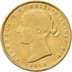 Australien: Victoria 1837-1901: ½ Sovereign 1965 (Sydney Mint), Gold, 3,89 G, Seltener Jahrgang, Fri - Sonstige & Ohne Zuordnung