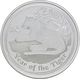 Australien: Elizabeth II. 1952-,: 3-Münzen-Set 2010, Year Of The Tiger (Lunar II.): 2 OZ / 1 OZ / ½ - Autres & Non Classés