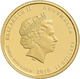 Australien - Anlagegold: Elizabeth II. 1952-,: 3-Münzen-Set 2010 Year Of The Tiger (Lunar II.): 100 - Sonstige & Ohne Zuordnung