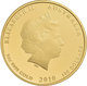 Delcampe - Australien - Anlagegold: Elizabeth II. 1952-,: 3-Münzen-Set 2010 Year Of The Tiger (Lunar II.): 100 - Autres & Non Classés