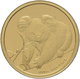 Australien - Anlagegold: Elizabeth II. 1952-,: Lot 2 Goldmünzen: 15 Dollars 2010 P Koala, 1/10 OZ (3 - Andere & Zonder Classificatie