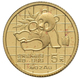 China - Volksrepublik - Anlagegold: 5 Yuan 1989, Goldpanda, KM# 183, Friedberg B8. 1,56 G (1/20 OZ), - China