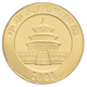 Delcampe - China - Volksrepublik - Anlagegold: Lot 3 Münzen 1/20 OZ China Panda: 1 X 5 Yuan 1989, 2 X 20 Yuan 2 - China