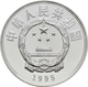China - Volksrepublik: Lot 3 X 5 Yuan 1995, Serie Seidenstraße (Silk Road): Seidenspinnerei KM# 866; - China