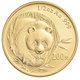 China - Volksrepublik - Anlagegold: 200 Yuan 2003, Goldpanda, KM# 1472, Friedberg B15. 15,55 G (1/2 - China