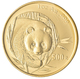 China - Volksrepublik - Anlagegold: 500 Yuan 2003, Goldpanda, KM# 1474, Friedberg B14. 31,11 G (1 OZ - Chine