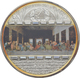 Cook Inseln: MASTERPIECES OF ART: Leonardo Da Vinci - Das Letze Abendmahl, 20 Dollars 2008, 3 OZ (93 - Cookinseln