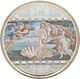 Cook Inseln: MASTERPIECES OF ART: Die Geburt Der Venus Von Sandro Botticelli, 20 Dollars 2008, 3 OZ - Cookeilanden