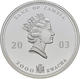 Sambia: Set 4 Münzen 2003, African Wildlife Elephant: 2 OZ (10.000 Kwacha, KM# 188), 1 OZ (5.000 Kwa - Zambia