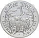 Delcampe - Sambia: Set 4 Münzen 2003, African Wildlife Elephant: 2 OZ (10.000 Kwacha, KM# 188), 1 OZ (5.000 Kwa - Zambia