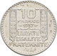 Frankreich: 3. Republik 1870-1940: 10 Francs 1937, Auflage: 52.000 Exemplare, KM# 878, Sehr Schön+. - Sonstige & Ohne Zuordnung