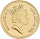 Gibraltar - Anlagegold: Elizabeth II. 1952 -,: 5 Pounds 1996. 70 Geburtstag Queen Elizabeth II. KM# - Gibraltar