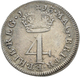 Großbritannien: Anne 1702-1714: Maundy Set 1,2,3,4 Pence 1713, Sehr Schön-vorzüglich. - Andere & Zonder Classificatie