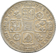 Großbritannien: Georg II. 1727-1760: Lot 4 Stück; Shilling 1737, 1743, 1745, 1750, Sehr Schön, Sehr - Autres & Non Classés