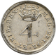 Großbritannien: Georg II. 1727-1760: Maundy Set 1,2,3,4 Pence 1727, Sehr Schön-vorzüglich. - Sonstige & Ohne Zuordnung
