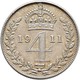 Großbritannien: Georg V. 1910-1936: 3 X Maundy Set 1,2,3,4 Pence 1911, 1923, 1935, Vorzüglich, Vorzü - Andere & Zonder Classificatie