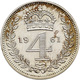 Großbritannien: Elizabeth II. 1952-,: Maundy Set 1,2,3,4 Pence 1963, Vorzüglich, Vorzüglich-Stempelg - Andere & Zonder Classificatie