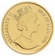 Insel Man - Anlagegold: Elizabeth II. 1952-,: 1/5 Crown 1996. 70 Geburtstag Queen Elizabeth II. KM# - Autres – Europe