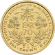 Insel Man - Anlagegold: Elizabeth II. 1952-,: 1/5 Crown 1996. 70 Geburtstag Queen Elizabeth II. KM# - Sonstige – Europa