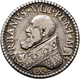 Italien: Kirchenstaat, Urban VIII. 1623-1644: Silbermedaille Anno X (1633), Unsigniert, Auf Die Fußw - 1861-1878 : Victor Emmanuel II