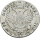 Polen: Königreich, Alexander I. Von Russland 1801-1825: Lot 2 Münzen: 1 Zloty 1818 IB, Warschau, Kop - Pologne