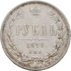 Russland: Alexander II. 1855-1881: Rubel 1878, St. Petersburg, Davenport 289, 20,64 G, Sehr Schön. - Russland