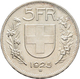 Schweiz: Eidgenossenschaft: Lot 2 Stück; 5 Franken 1923B + 5 Franken 1925B, HMZ 2-1199c,e, Sehr Schö - Sonstige & Ohne Zuordnung
