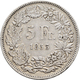 Schweiz: Eidgenossenschaft: Schützentaler 5 Franken 1855, Eidgenössisches Freischiessen In Solothurn - Sonstige & Ohne Zuordnung