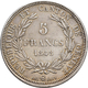Schweiz: Genf: 5 Francs 1848, HMZ 2-364a, 25,78 G, Auflage: 1.176 Exemplare, Kleine Kratzer Und Klei - Andere & Zonder Classificatie