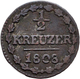 Schweiz: Thurgau: 1/2 Kreuzer 1808, HMZ 2-937a, Selten, Sehr Schön. - Andere & Zonder Classificatie