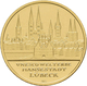 Delcampe - Deutschland - Anlagegold: 3 X 100 Euro 2007 Hansestadt Lübeck (G,J,J), In Originalkapsel Und Etui, M - Allemagne