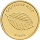 Deutschland - Anlagegold: 4 X 20 Euro 2011 Buche (D,F,F,F), Serie Deutscher Wald. In Original Kapsel - Allemagne