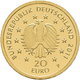 Deutschland - Anlagegold: 4 X 20 Euro 2011 Buche (D,F,F,F), Serie Deutscher Wald. In Original Kapsel - Allemagne