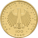 Deutschland - Anlagegold: 5 X 100 Euro 2012 Dom Zu Aachen (A,D,F,J,J), In Originalkapsel Und Etui, M - Duitsland