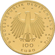 Delcampe - Deutschland - Anlagegold: 5 X 100 Euro 2012 Dom Zu Aachen (A,D,F,J,J), In Originalkapsel Und Etui, M - Allemagne