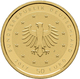 Deutschland - Anlagegold: 2 X 50 Euro 2017 Lutherrose (D,J), In Originalkapsel Und Etui, Mit Zertifi - Duitsland