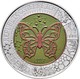 Österreich: Lot 2 X 25 Euro 2017: Der Mikrokosmos. Münzen Sind Aus Silber-Niob-Legierung. In Schacht - Oostenrijk